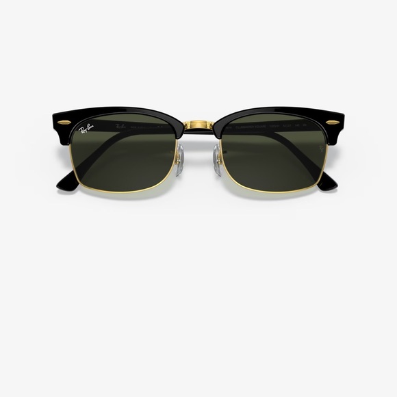 NEW RAY-BAN Gold LOGO☀️CLASSICS☀️RB3916 Clubmaster Square Legend with KIT - Picture 10 of 15